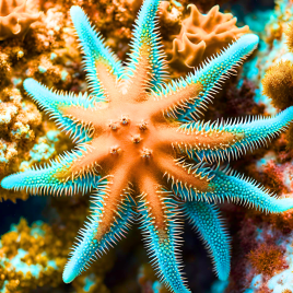 Crown of thorns starfish