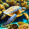 Hawksbill turtle 2